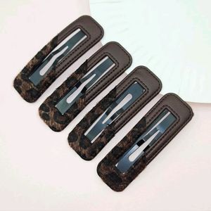 🍉5 for $25* Leopard Print Hair Clips